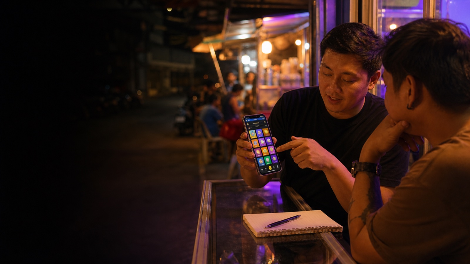 Local agent showing JILI slot games on SPINEX mobile